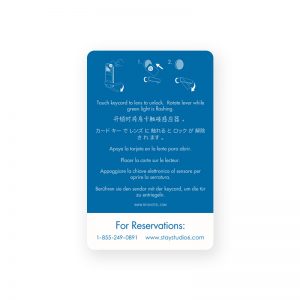 visiting card front